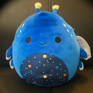 🚨NWT!! SQUISHMALLOW!! BEAUTIFUL BLUE SPACE WHALE🪐🐳!! ADOPT ME!